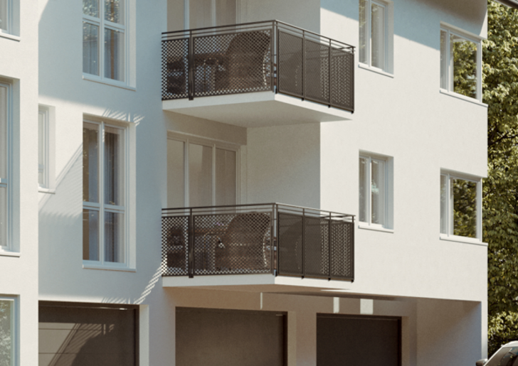 Bild 1: Moderne Wohnung mit Balkon