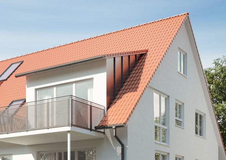 Bild 1: 4-Zi-Wohnung (DG) mit Balkon