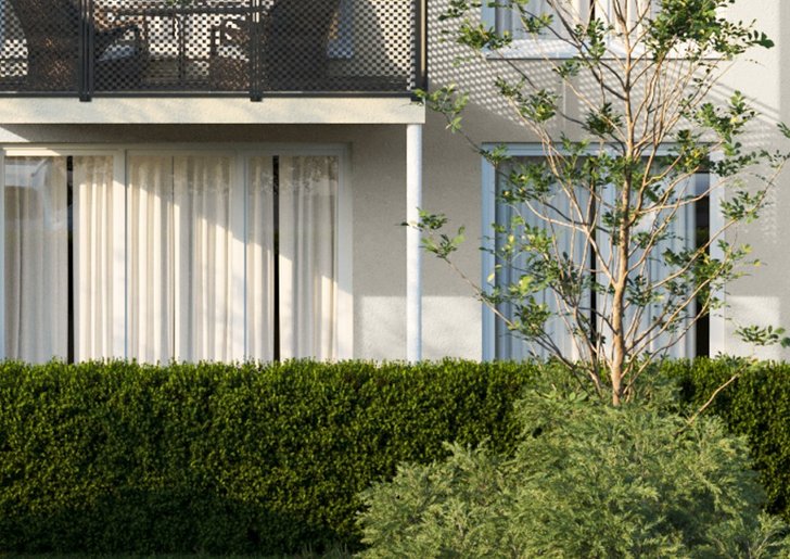 Bild 1: 2-Zi-Wohnung (EG) mit Terrasse und Gartenanteil