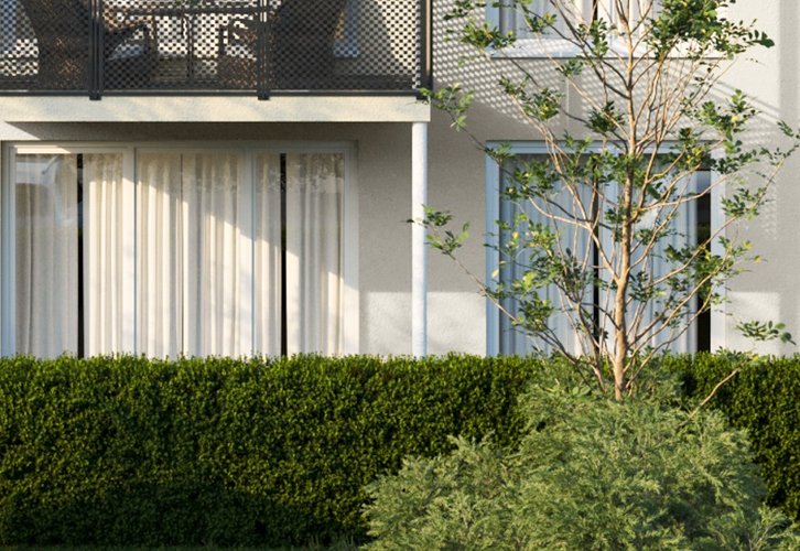 2-Zi-Wohnung (EG) mit Terrasse und Gartenanteil