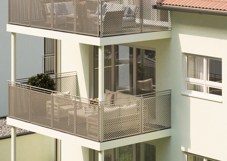 Bild 2: 3-Zimmer-Wohnung (OG) mit Balkon Bild 2: 3-Zimmer-Wohnung (OG) mit Balkon
