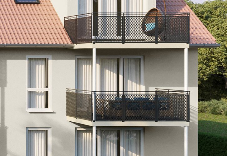 3-Zi-Wohnung (OG) mit Balkon
