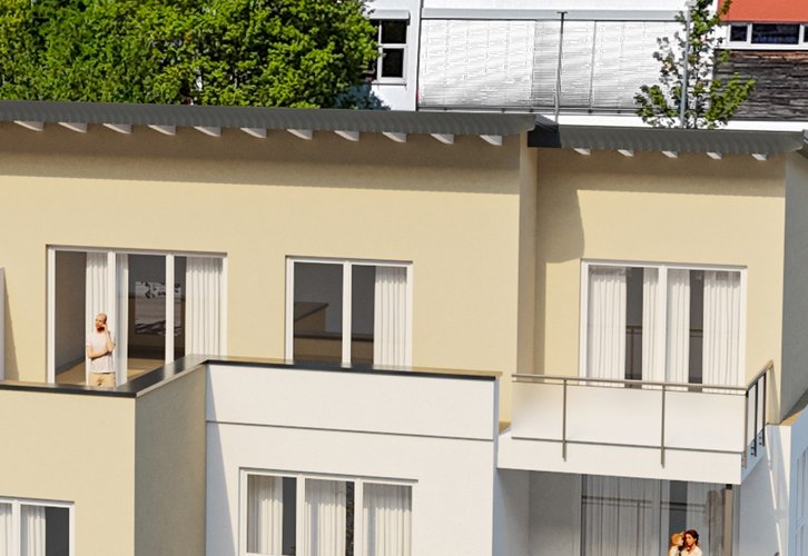 Exklusive 4-Zimmer-Penthousewohnung mit großzügiger Dachterrasse Exklusive 4-Zimmer-Penthousewohnung mit großzügiger Dachterrasse