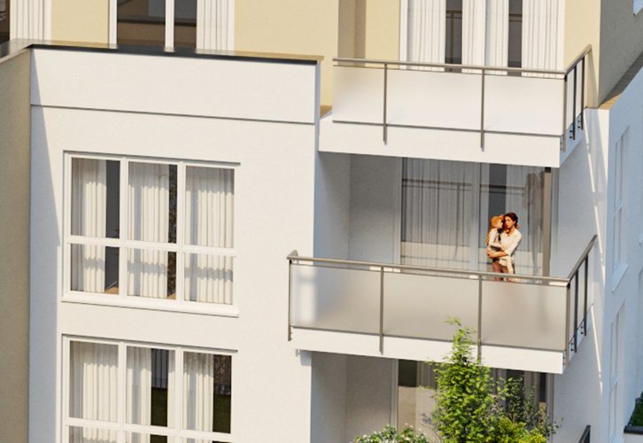 Großzügige 3-Zimmer-Wohnung mit Balkon im Obergeschoss Großzügige 3-Zimmer-Wohnung mit Balkon im Obergeschoss