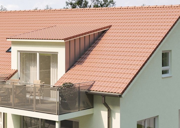 Bild 1: 2,5-Zimmer-Wohnung (DG) mit Balkon Bild 1: 2,5-Zimmer-Wohnung (DG) mit Balkon