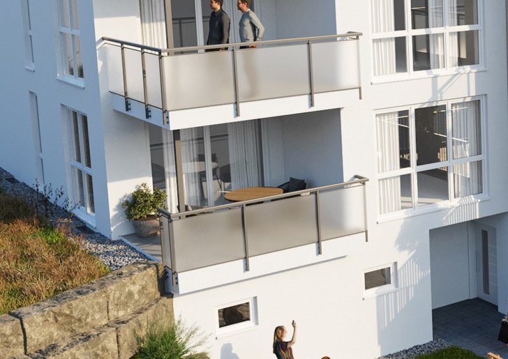 Bild 1: Attraktive 3-Zimmer-Erdgeschosswohnung mit Gartenanteil