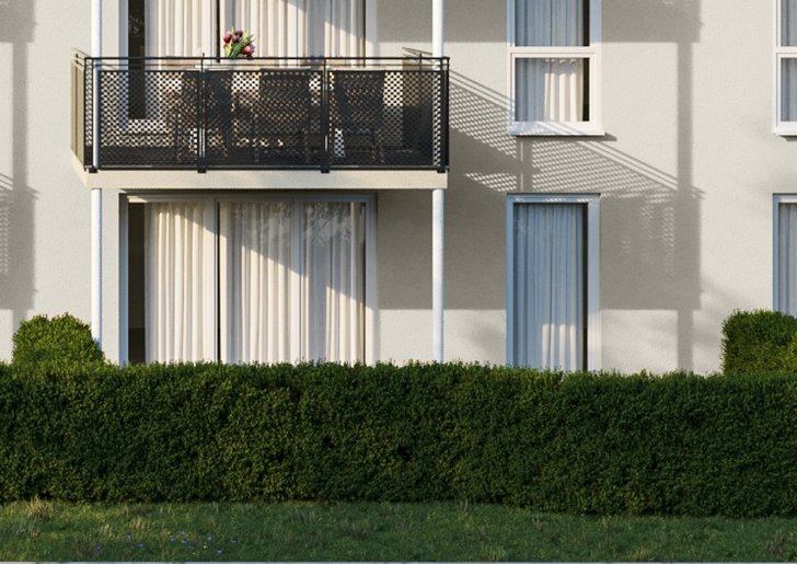 Bild 1: 3-Zi-Wohnung (EG) mit Terrasse und Gartenanteil Bild 1: 3-Zi-Wohnung (EG) mit Terrasse und Gartenanteil