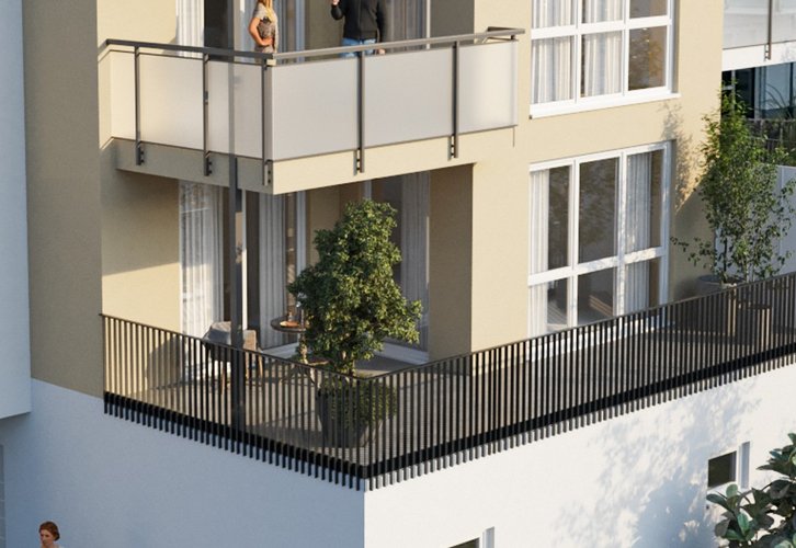 Charmante 2-Zimmer-Erdgeschosswohnung mit Terrasse Charmante 2-Zimmer-Erdgeschosswohnung mit Terrasse