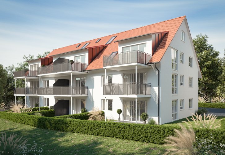 3-Zi-Wohnung (EG) mit Terrasse und Gartenanteil 3-Zi-Wohnung (EG) mit Terrasse und Gartenanteil